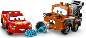 2+ Disney Pixar Lightning McQueen & Mater's Car Wash Fun - 10996
