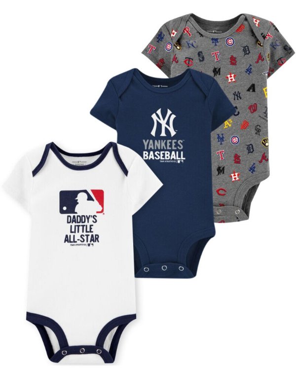 婴儿 MLB 包臀衫三件套
