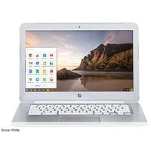 Factory Refurbished HP 14-Q029wm 14" Chromebook - Snow White