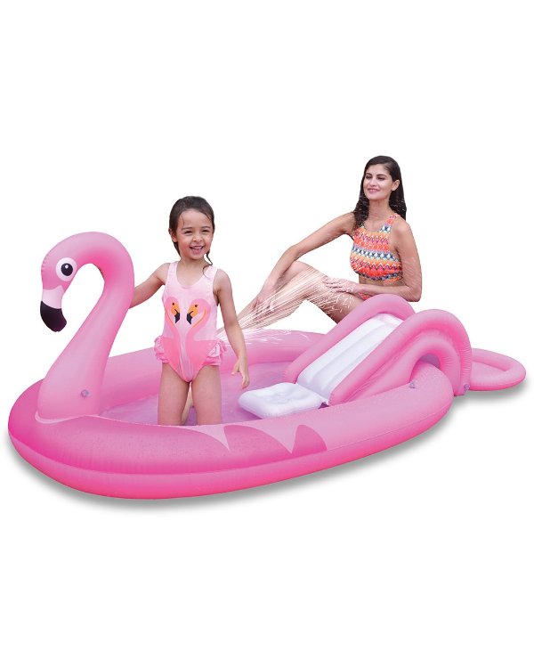 Flamingo 造型充气泳池
