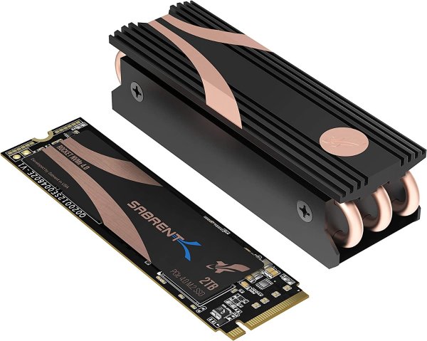 2TB Rocket NVMe 4.0 Gen4 PCIe M.2 Internal SSD Extreme Performance Solid State Drive with Heatsink