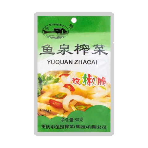 鱼泉牌 双椒脆榨菜 80g