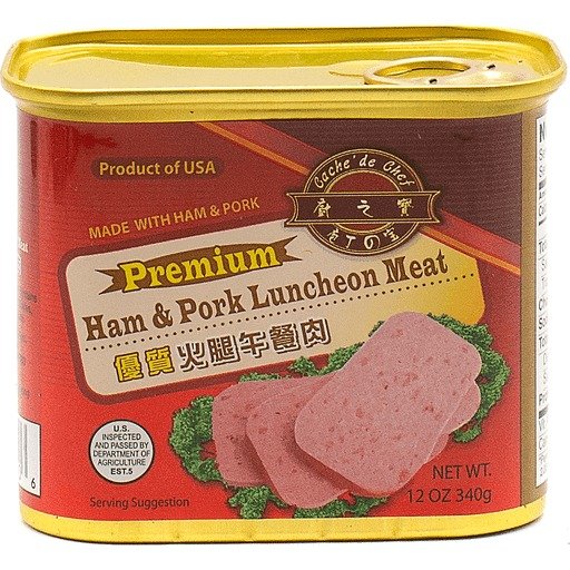 Cache De Chef Premium Ham & Pork Luncheon Meat