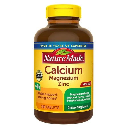 Calcium, Magnesium Zinc with Vitamin D3