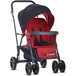 Joovy Caboose Graphite Stand On Tandem Stroller，Red @ Amazon