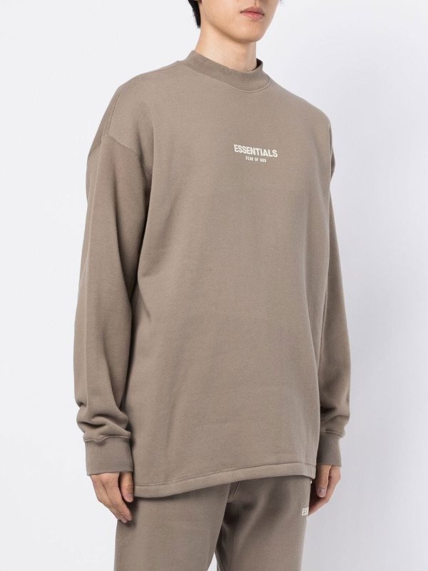 cotton logo-print sweatshirt