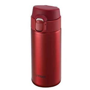 Tiger Insulated Travel Mug, 12-Ounce, Red