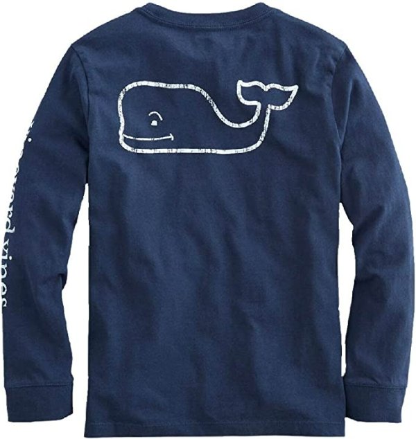 儿童款 小鲸鱼长袖T恤