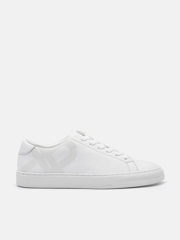 PEDRO Icon Leather Sneakers - White