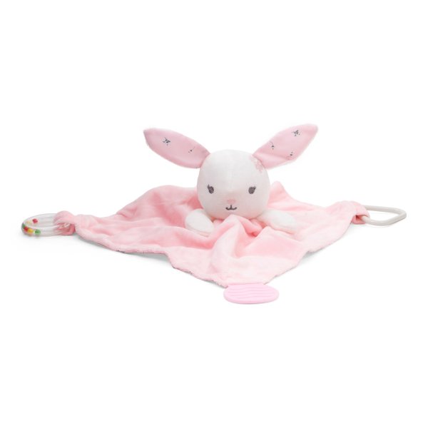 Baby Bunny Rattle Lovey