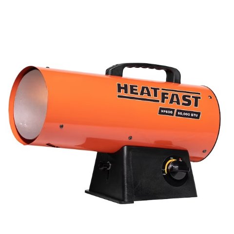 HeatFast GFA 60000-BTU Outdoor Portable Forced Air Propane Heater