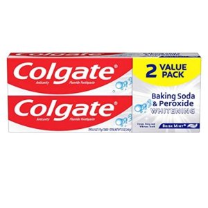 Colgate Baking Soda and Peroxide Whitening Toothpaste - 6 ounce (2 Count)
