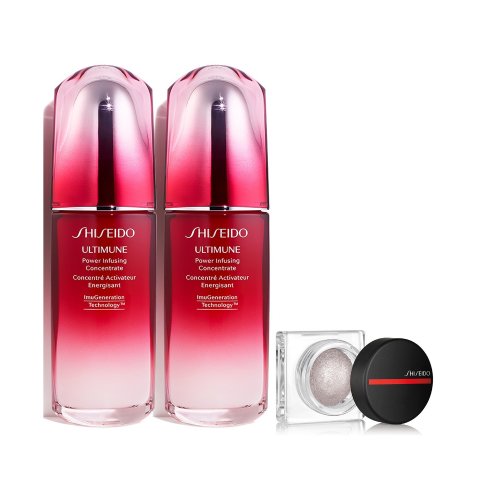 Shiseido3-Pc. Ultimune + Silver AuraDew Set