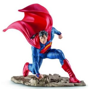 Schleich Superman Kneeling Action Figure