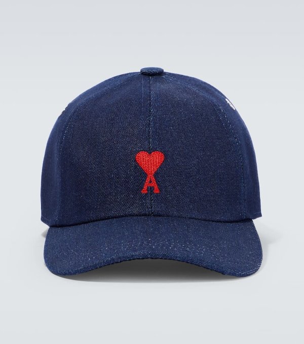 Logo 丹宁棒球帽