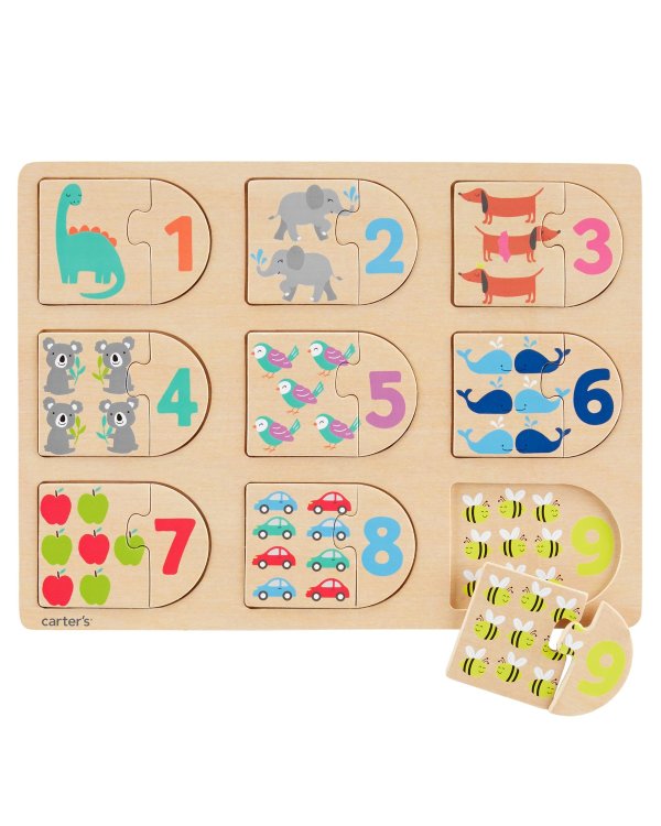 Counting Wood Puzzle