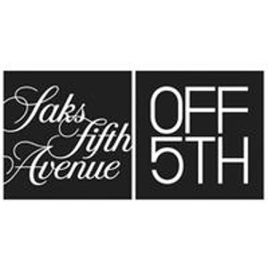 for a Total Savings up to 70% Off @Saks Off 5th