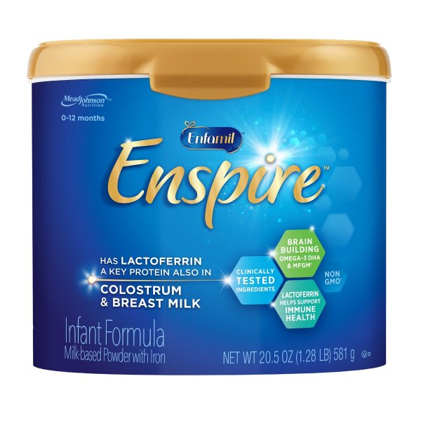 Enspire Baby Formula, Our closest to Breast Milk - Powder, 20.5 oz Reusable Tub