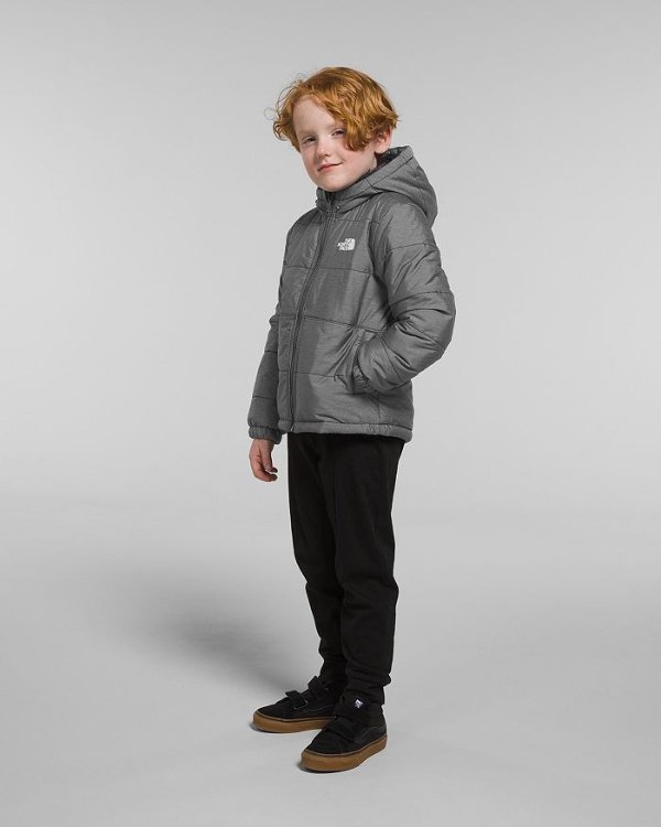 Unisex Reversible Mount Chimbo Full Zip Hooded Jacket - Little Kid