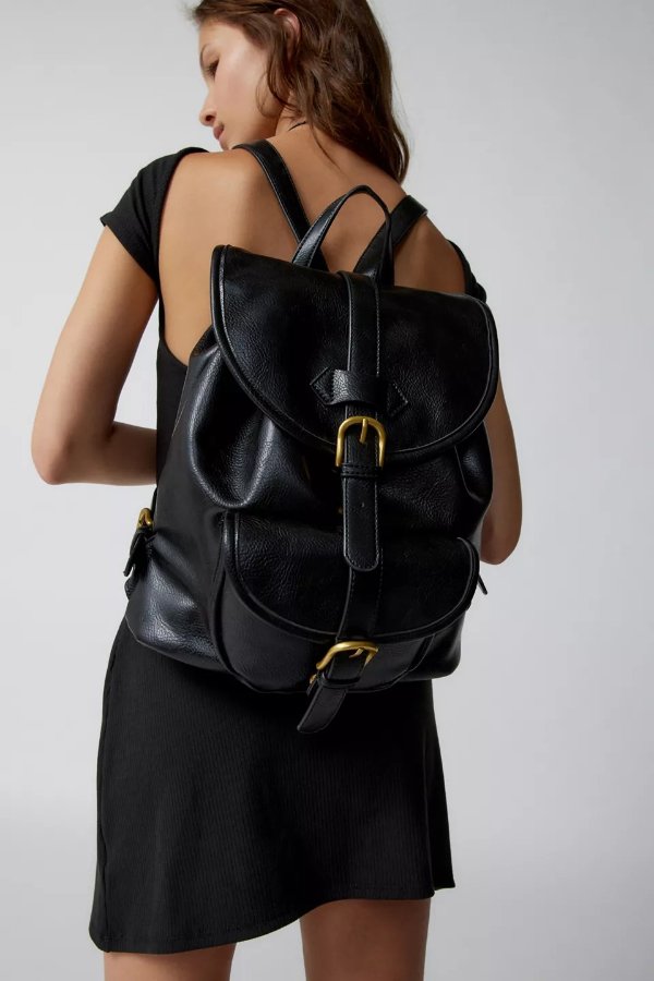 UO Indie Faux Leather Backpack