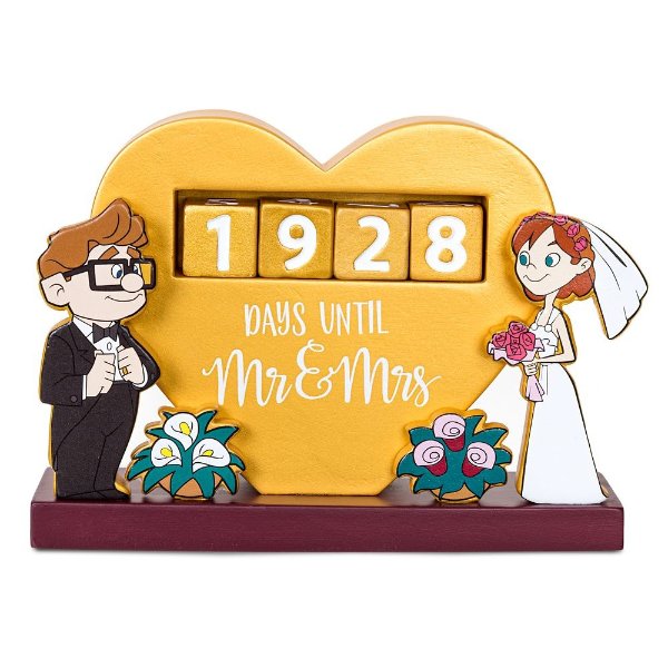 Carl and Ellie Wedding Countdown Calendar – Up | shopDisney