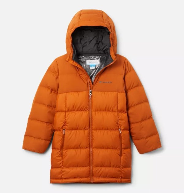 儿童 Omni-Heat™ 保暖长款外套