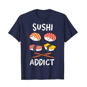 Amazon.com 自营超可爱中性款寿司T恤热卖