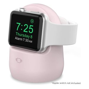 AhaStyle iWatch Charging Stand Silicone Dock Holder for Apple Watch