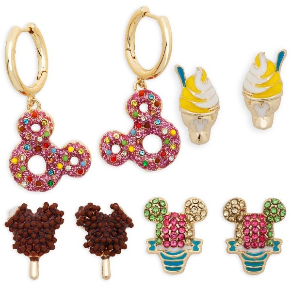Eats Mickey Mouse Icon Earring Set by BaubleBar