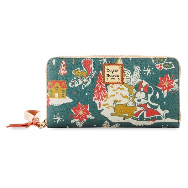 Mickey and Minnie Mouse Christmas Dooney & Bourke Wallet | shopDisney