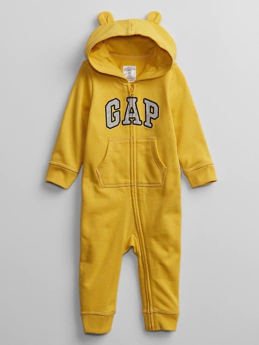 Baby Gap Logo Hoodie One-Piece