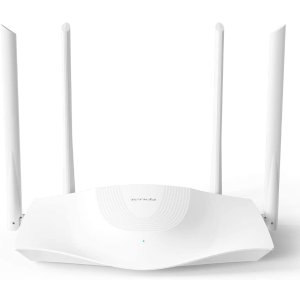 $80.74 Tenda Wi-Fi 6 路由器 AX1800 智能 WiFi 路由器 (RX3) - 双频千兆无线互联网路由器