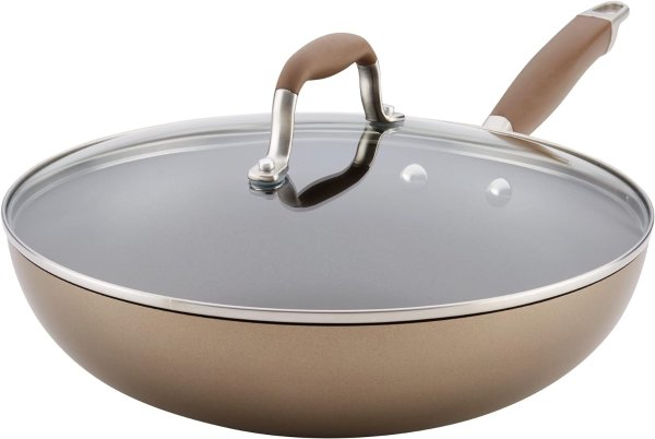 Advanced Home Hard-Anodized Nonstick Ultimate Pan/Saute Pan, 12-Inch