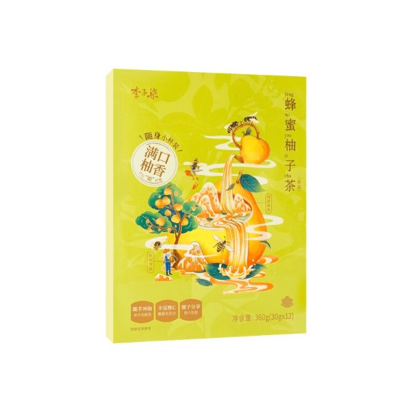 李子柒 蜂蜜柚子茶 360g
