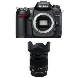 Nikon D7000 Digital SLR Camera + Sigma 18-200mm Lens