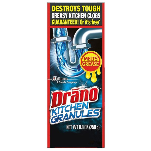 Drano Kitchen Granules Drain Clog Remover and Cleaner