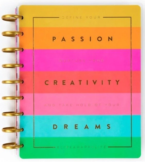 2021 Define Your Passion Classic Vertical Happy Planner® - 12 Months
