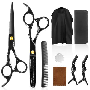 Peradix Store Hair Cutting Scissors Shear Kit 9 PCS