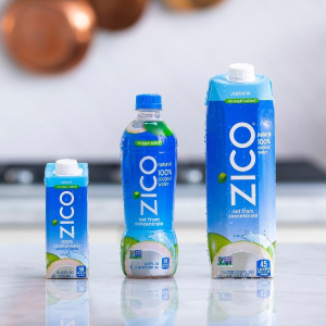 ZICO 100%纯椰子水 8.45 fl oz. 24瓶装，近期好价收