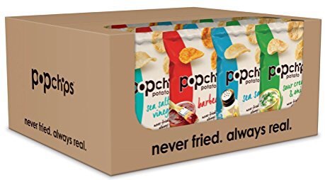Popchips Ridged 薯片综合口味 0.8 oz 24包