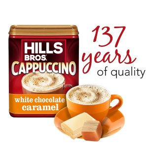 Hills Bros 速溶卡布奇诺咖啡 白巧克力焦糖味 16oz