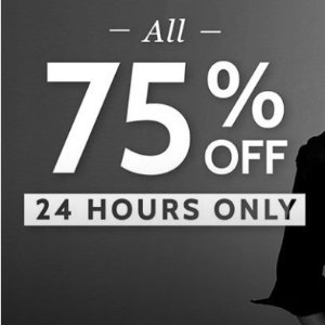 Flash Sale 24 Hours Only @Gilt