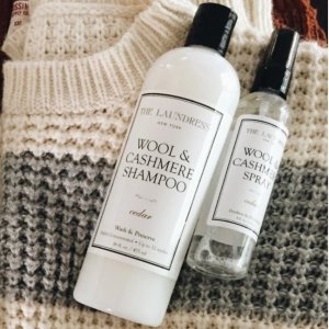 The Laundress Wool & Cashmere Shampoo and Spray Duo