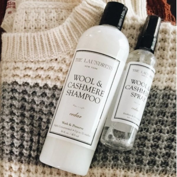 Wool & Cashmere Shampoo and Spray Duo