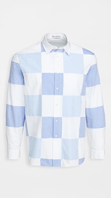 Checkerboard Applique Shirt