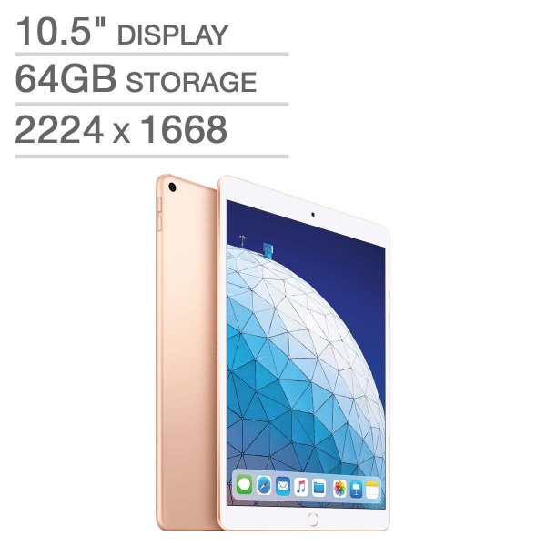 iPad Air - A12 Chip - 64GB - Gold - Latest Model