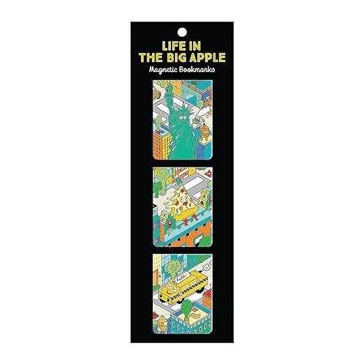 Life In The Big Apple Magnetic Bookmarks