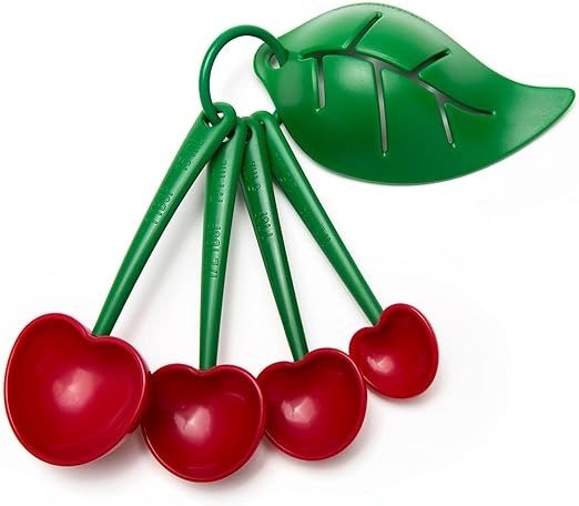 Mon Cherry Measuring Spoons and Egg Separator by Ototo