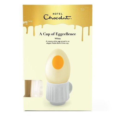 一杯白巧克力鸡蛋