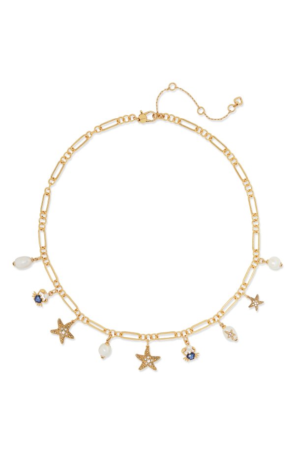 sea star charm necklace